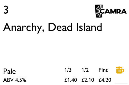 Online Beer List Example